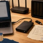 Faire une sauvegarde de son pc : PC portable, cloud et disque externe reliés