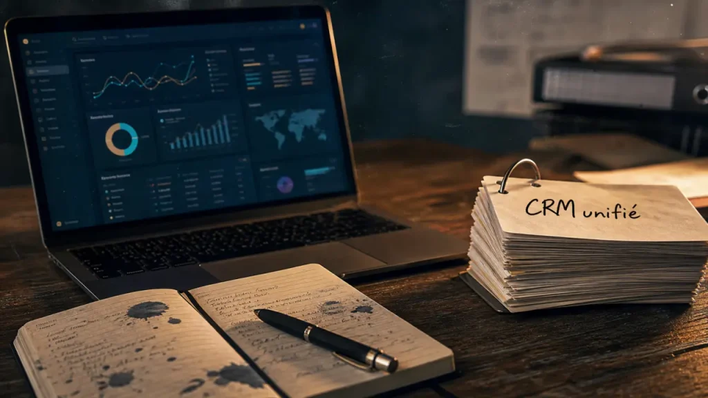 HubSpot CRM évolution croissance entreprise : tableau de bord CRM unifié