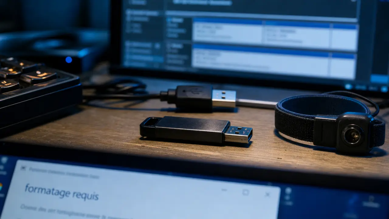 Ma clé USB ne fonctionne plus : formatage requis, comment récupérer les données