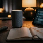Alexia intelligence artificielle : enceinte vocale en domotique
