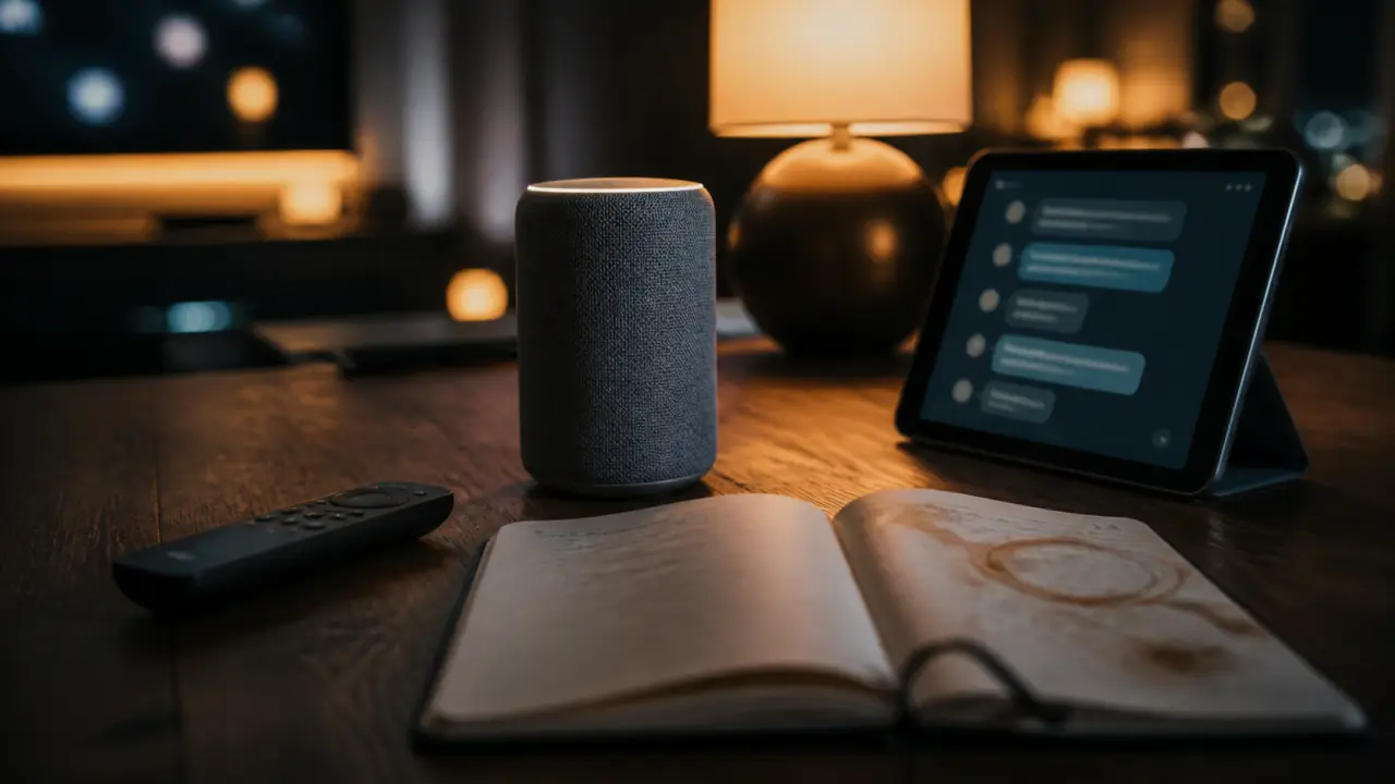 Alexia intelligence artificielle : enceinte vocale en domotique