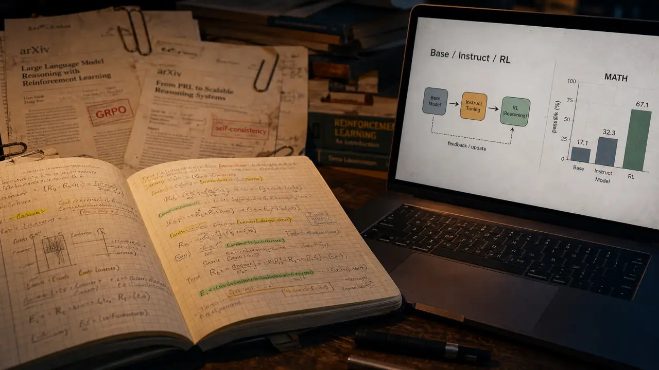 deepseek math : GRPO et modèles 7B pour raisonner en maths