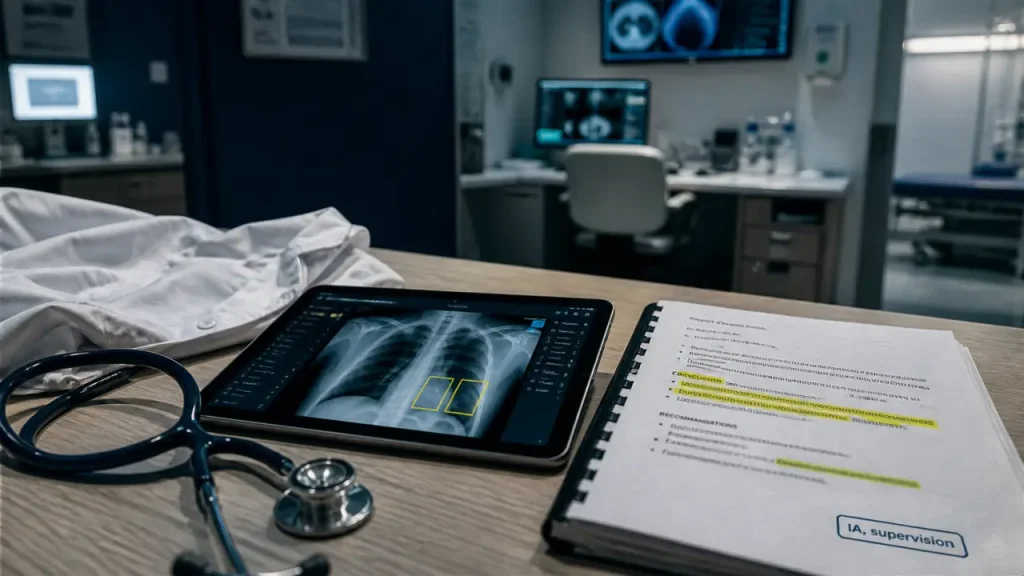 Intelligence artificielle en médecine pour diagnostic accéléré et supervision clinique