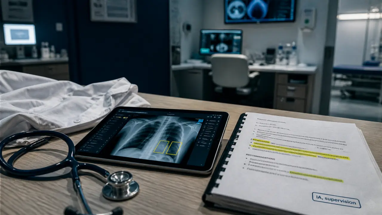 Intelligence artificielle en médecine pour diagnostic accéléré et supervision clinique