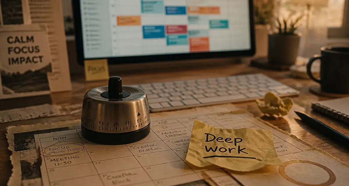 Minuteur 23 minutes pour augmenter la productivité et retrouver la concentration