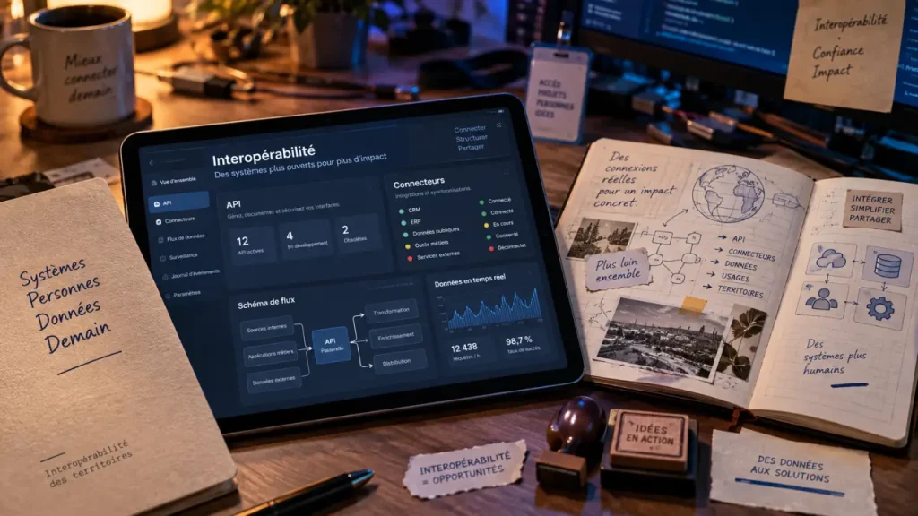 Logiciels professionnels et interopérabilité : boost productivité