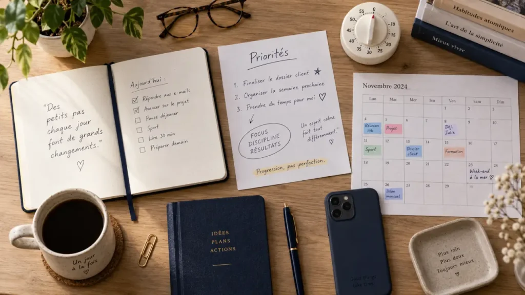 Booster sa productivité : priorités, Pomodoro et finir l’essentiel sans s’épuiser