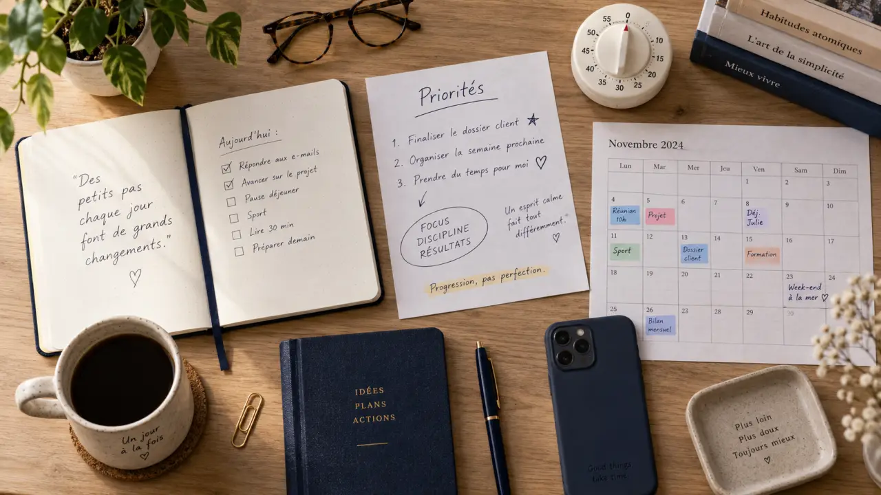 Booster sa productivité : priorités, Pomodoro et finir l’essentiel sans s’épuiser