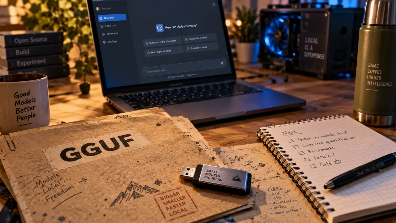 Comment installer l intelligence artificielle en local : modèle léger sur laptop avec 8 Go RAM