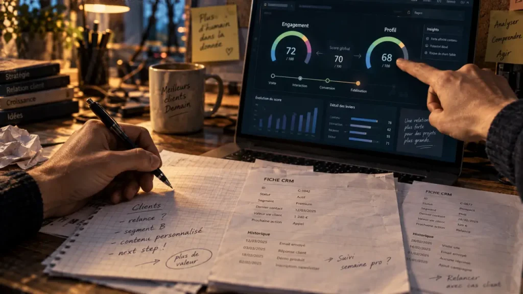 HubSpot automatisation lead scoring pour distinguer clic et intérêt réel