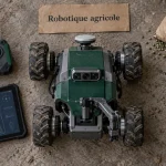 Robotique agricole : robot compact en ferme, semis et capteurs sol